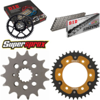 Kettensatz Stealth gold f&uuml;r: DUCATI 916 Monster S4 01-03 15-37-100 DID525ZVM-X Endlos