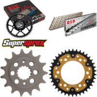 Kettensatz Stealth gold f&uuml;r: DUCATI 900 Monster 00-01 15-38-098 DID520ZVM-X(S&S) Niet