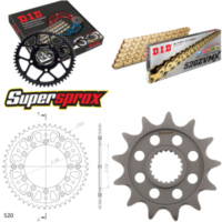 Kettensatz Stealth gold f&uuml;r: YAMAHA YZ250 F 05-09 13-49-114 DID520ZVM-X(G&G) Endlos