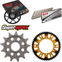 Kettensatz Stealth gold f&uuml;r: YAMAHA WR250 F 05-06 13-52-116 DID520ZVM-X(S&S) Niet