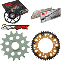 Kettensatz Stealth gold f&uuml;r: YAMAHA XJ600 N 93-08/XJ600 S 16-48-110 DID520ZVM-X(S&S) Endlos