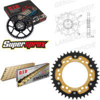 Kettensatz Stealth gold f&uuml;r: YAMAHA XJR1300 04-06 18-39-112 DID530ZVM-X(G&G) Endlos