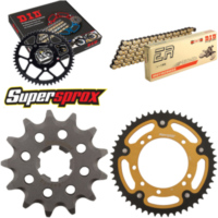 Kettensatz Stealth gold f&uuml;r: KAWASAKI KX85 19``/16`` >4 13-51-130 DID420NZ3(G&B) Clip