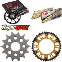 Kettensatz Stealth gold f&uuml;r: KAWASAKI KX250 07-08 14-51-116 DID520ZVM-X(G&G) Niet