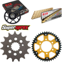 Kettensatz Stealth gold f&uuml;r: KAWASAKI ZX-6R /RR 636 05-06 15-43-110 DID520ZVM-X(G&G) Niet