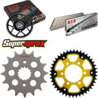 Kettensatz Stealth gold f&uuml;r: KAWASAKI ZXR750 R 91-92 16-42-108 DID530ZVM-X(S&S) Endlos