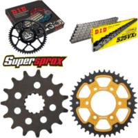 Kettensatz Stealth gold f&uuml;r: KAWASAKI Z1000 SX /ABS 11-15 15-41-112 DID525VX3 Niet