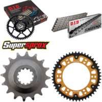 Kettensatz Stealth gold f&uuml;r: KAWASAKI Zephyr 1100 92-97 16-48-116 DID530ZVM-X Endlos