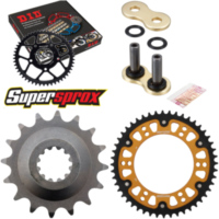 Kettensatz Stealth gold f&uuml;r: KAWASAKI Zephyr 1100 92-97 16-48-116 DID530ZVM-X(G&G) Niet