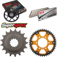 Kettensatz Stealth gold f&uuml;r: KAWASAKI ZZR1200 02-05 17-44-112 DID530ZVM-X(S&S) Endlos