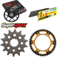 Kettensatz Stealth gold f&uuml;r: HUSQVARNA TC510 08-12 14-47-116 DID520 Clip