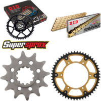 Kettensatz Stealth gold f&uuml;r: HUSQVARNA TC610 92-97 12-52-120 DID520ZVM-X(G&G) Endlos