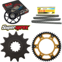 Kettensatz Stealth gold f&uuml;r: HUSABERG FC450 04-06 13-48-116 DID520NZ Clip