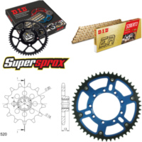 Kettensatz Stealth blau TM Enduro 125 98-00 13-51-114 DID520ERT2(G&G) Clip