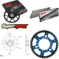 Kettensatz Stealth blau TM Enduro 125 98-00 13-51-114 DID520ZVM-X Endlos