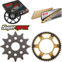Kettensatz Stealth gold f&uuml;r: SUZUKI RM125 88-91/RM125 06-13 12-51-114 DID520ZVM-X(G&G) Endlos