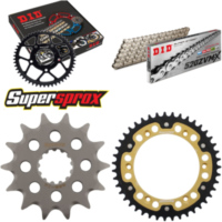 Kettensatz Stealth gold f&uuml;r: SUZUKI RGV250 89-93 14-43-114 DID520ZVM-X(S&S) Endlos