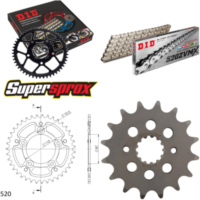 Kettensatz Stealth gold f&uuml;r: SUZUKI GS500 /F 04-08/GS500 16-39-110 DID520ZVM-X(S&S) Niet