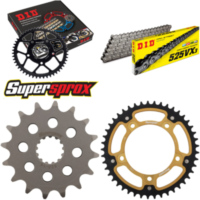 Kettensatz Stealth gold f&uuml;r: SUZUKI GSX-R 600 01-05 16-45-110 DID525VX3 Niet