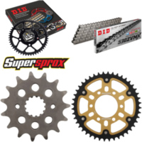 Kettensatz Stealth gold f&uuml;r: SUZUKI GSX1200 Inazuma 99-00 15-44-112 DID530ZVM-X Niet