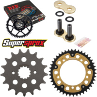 Kettensatz Stealth gold f&uuml;r: SUZUKI GSX-R 1000 01-06 17-42-110 DID530ZVM-X(G&G) Niet