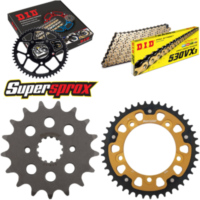 Kettensatz Stealth gold f&uuml;r: SUZUKI GSX-R 1000 07-08 17-43-112 DID530VX3(G&B) Niet