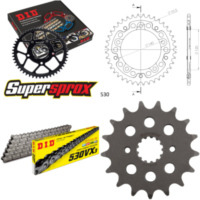 Kettensatz Stealth gold f&uuml;r: SUZUKI SV1000 03-10 17-40-110 DID530VX3 Niet