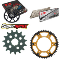 Kettensatz Stealth gold f&uuml;r: KTM EGS620 LC4 94-94/EXC620 15-50-118 DID520ZVM-X(S&S) Niet