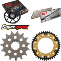 Kettensatz Stealth gold f&uuml;r: KTM EXC250 Racing 04-06/EXC4 15-45-118 DID520ZVM-X(S&S) Niet