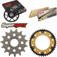 Kettensatz Stealth gold f&uuml;r: KTM EXC250 Racing 04-06/EXC4 15-45-118 DID520ZVM-X(G&G) Niet