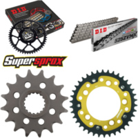 Kettensatz Stealth gold f&uuml;r: KTM Super Duke 990 04-13/Sup 16-38-110 DID525ZVM-X Endlos