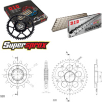 Kettensatz Stealth schwarz f&uuml;r: MV Agusta Brutale 750 /S 14-41-108 DID525ZVM-X(S&S) Niet