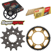 Kettensatz Stealth gold f&uuml;r: Gas Gas EC125 97-99 13-52-118 DID520ERT2(G&G) Clip