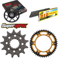 Kettensatz Stealth gold f&uuml;r: Gas Gas EC250 97-99 13-47-116 DID520 Clip