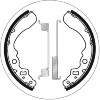 Bremsbelag Bremsbacken SBS 2053