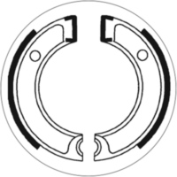 Bremsbelag Bremsbacken SBS 2112