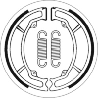 Bremsbelag Bremsbacken SBS 2115