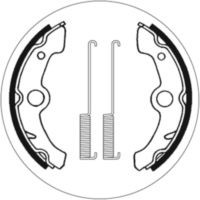 Bremsbelag Bremsbacken SBS 2178