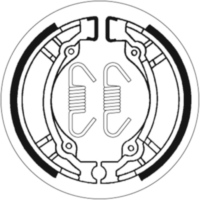 Bremsbelag Bremsbacken SBS 2188