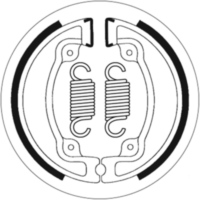 Bremsbelag Bremsbacken SBS 2203