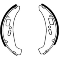 Bremsbacken ohne Feder TRW MCS983