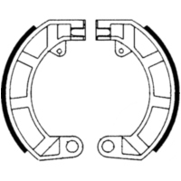 Bremsbacken mit Feder TRW MCS986